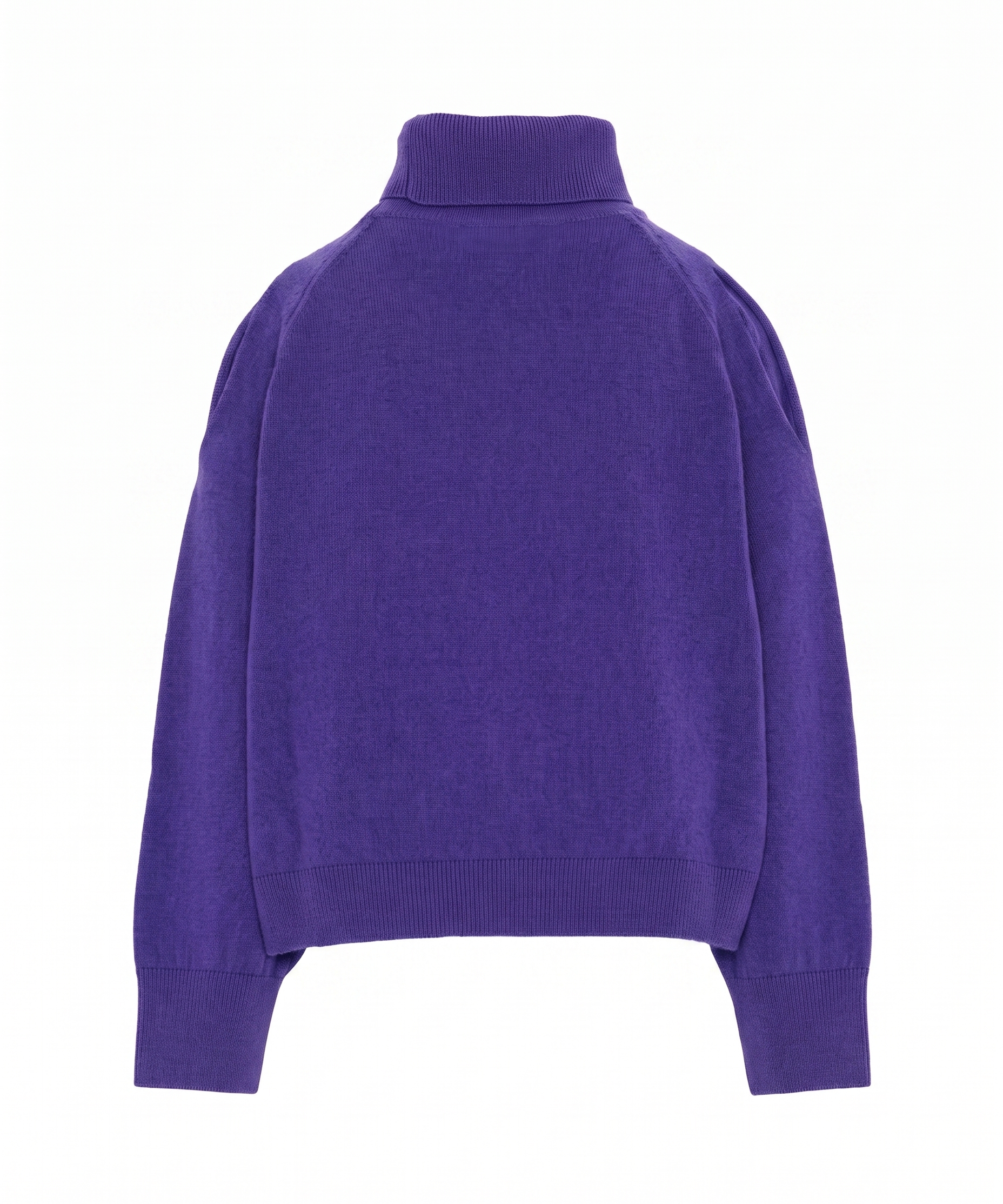 Emilio Pucci Kids Dolcevita Viola con Logo Arancione per Bambine