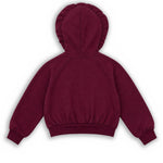Elisabetta Franchi La Mia Bambina Felpa Cherry con Cappuccio per Neonate
