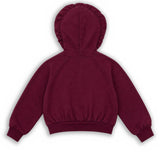 Elisabetta Franchi La Mia Bambina Felpa Cherry con Cappuccio per Neonate