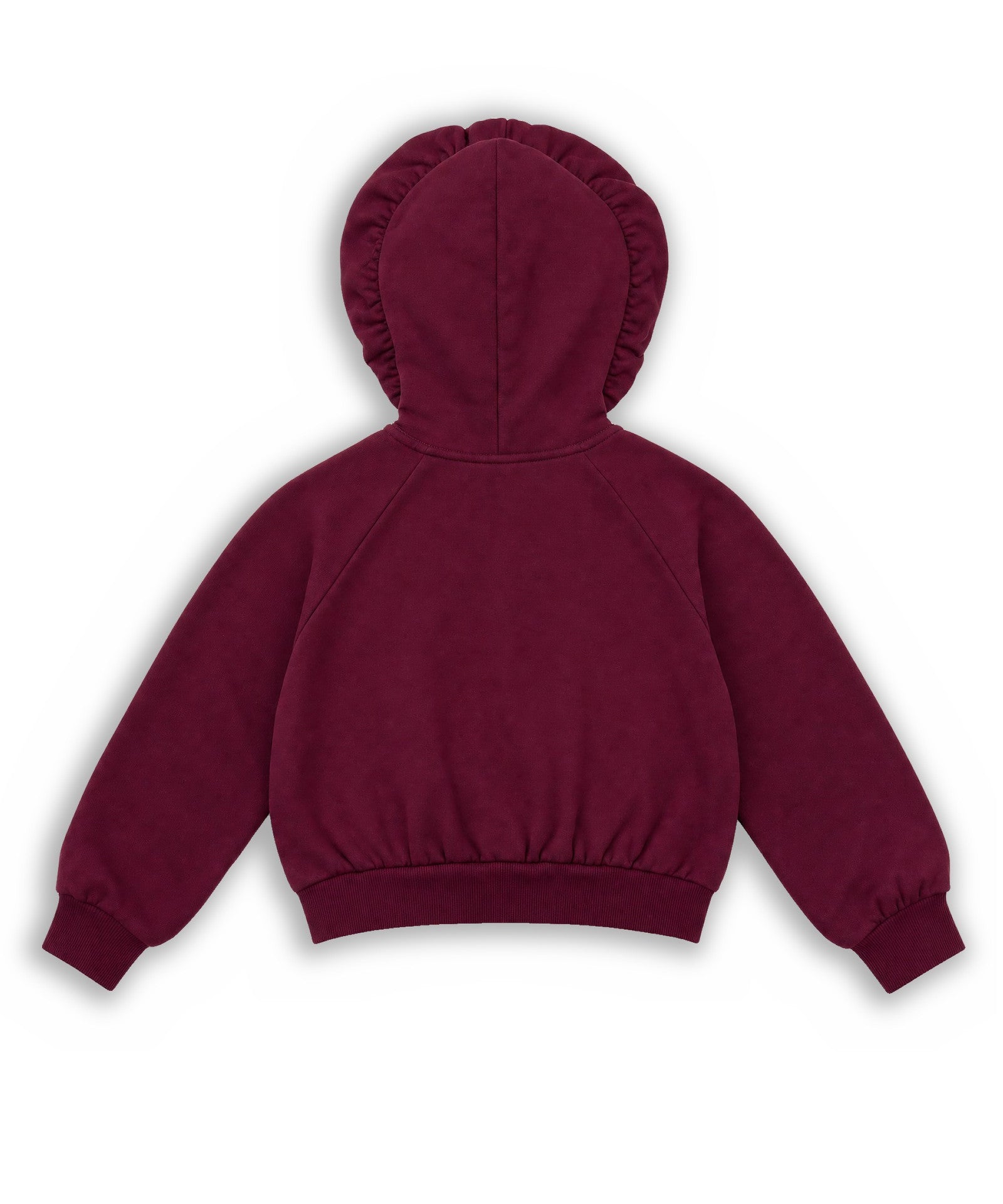 Elisabetta Franchi La Mia Bambina Felpa Cherry con Cappuccio per Neonate