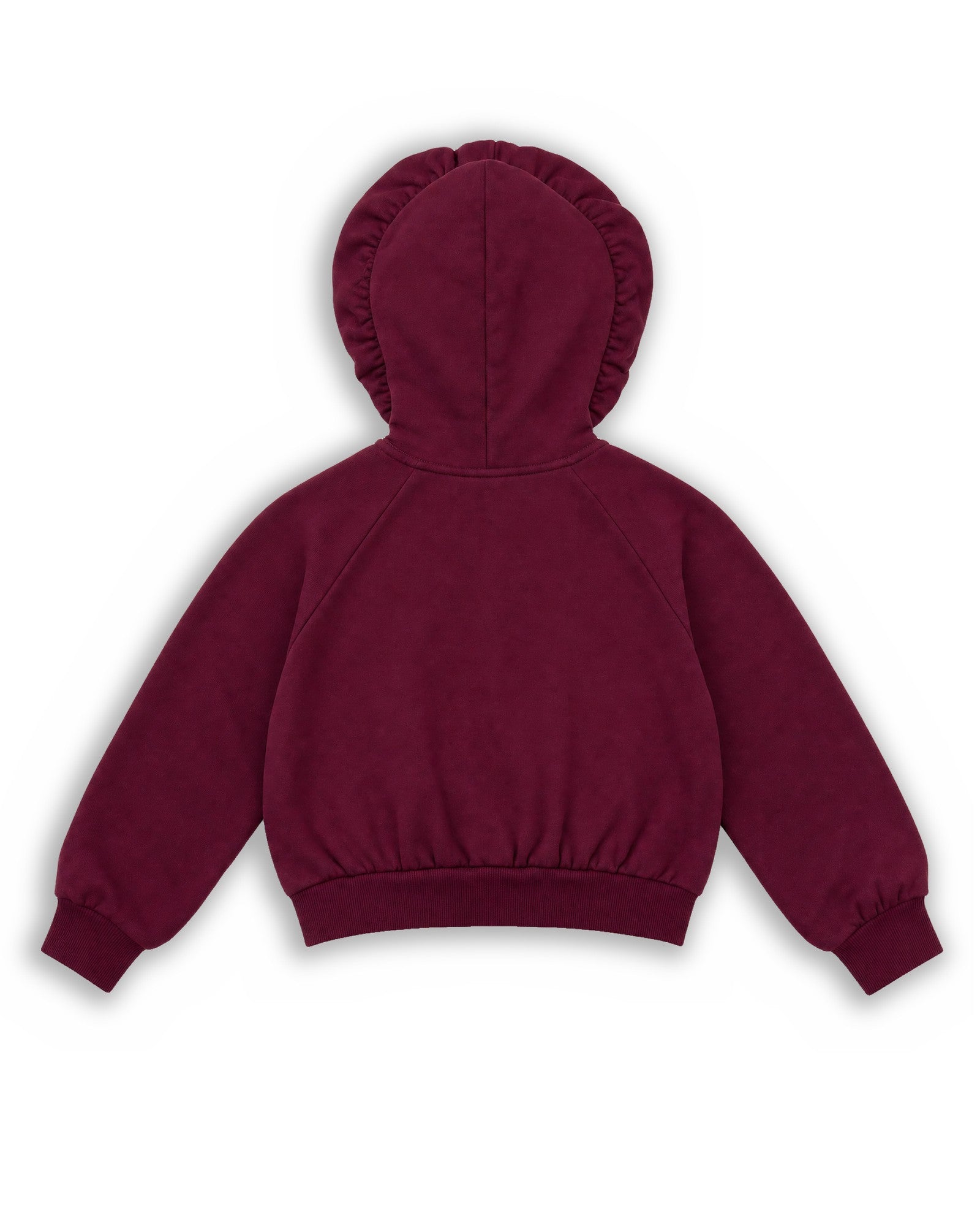 Elisabetta Franchi La Mia Bambina Felpa Cherry con Cappuccio per Neonate
