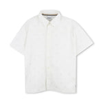 Boss Kids Camicia Bianca con Stampa All Over per Bambini