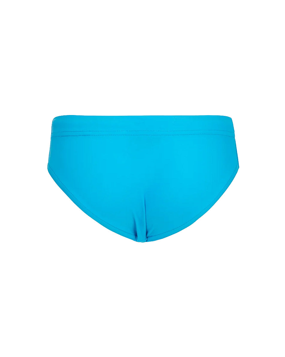Effek Costume Slip Turchese con Logo per Neonati