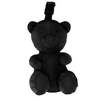 Barrow Kids Giubbotto Imbottito Nero Unisex con Cappuccio e Orsetto Rimovibile per Bambini