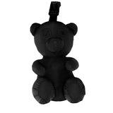 Barrow Kids Giubbotto Imbottito Nero Unisex con Cappuccio e Orsetto Rimovibile per Bambini