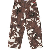 MSGM Kids Pantalone Fantasia Pony cvon Logo Rosso per Bambine