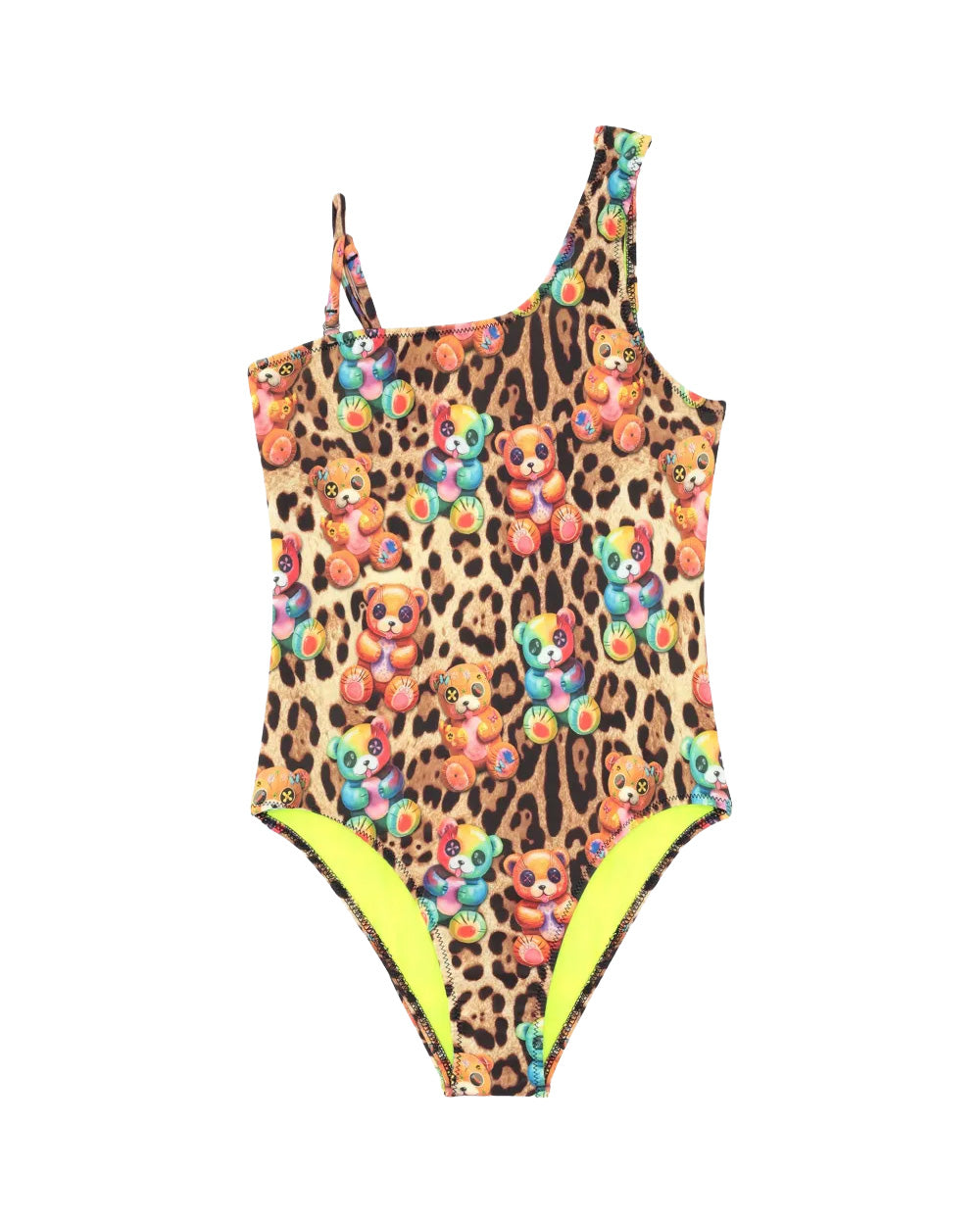 Barrow Kids Costume Intero Fantasia Leopardato Multicolor per Bambine