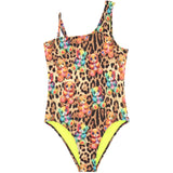 Barrow Kids Costume Intero Fantasia Leopardato Multicolor per Bambine