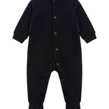 Gcds Kids Tutina Nero e Rosso con Logo Unisex