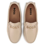 Boss Kids Mocassini Beige per Bambini