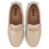 Boss Kids Mocassini Beige per Bambini