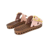 Sensi Kids Prestige Double Band Sandal Powder for Girls