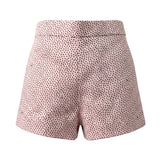 Elisabetta Franchi La Mia Bambina Short Rosa con Fantasia per Neonate