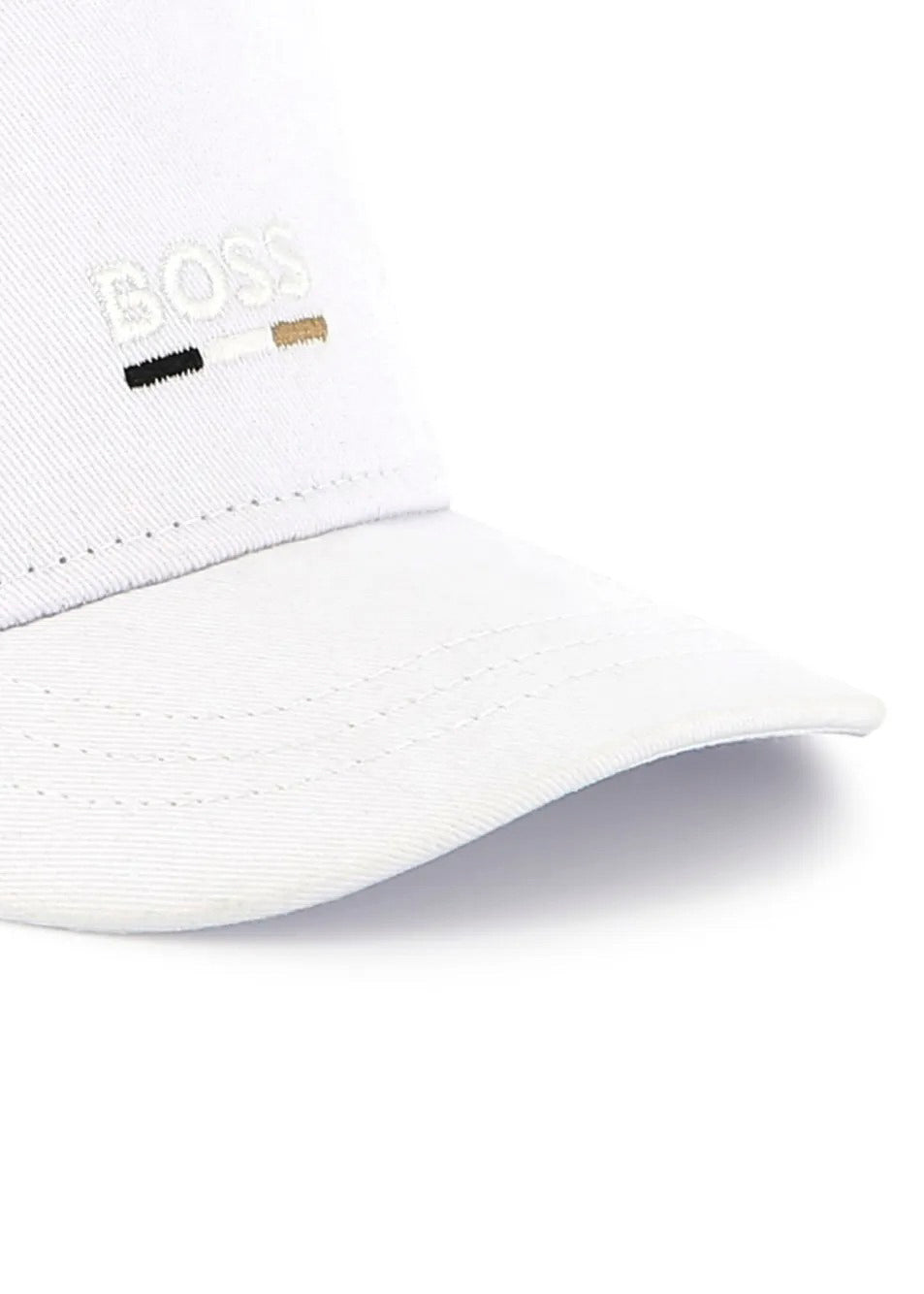 Boss Kids White Hat with Logo Embroidery for Children