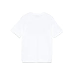 MSGM Kids T-shirt Bianca con Ricamo Logo per Bambini retro