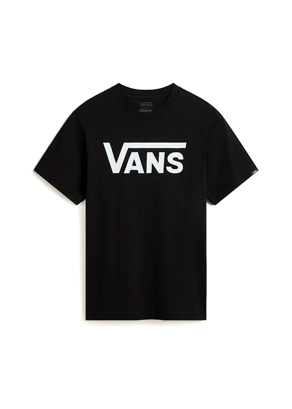 Vans Kids T-Shirt Nera con Stampa Logo