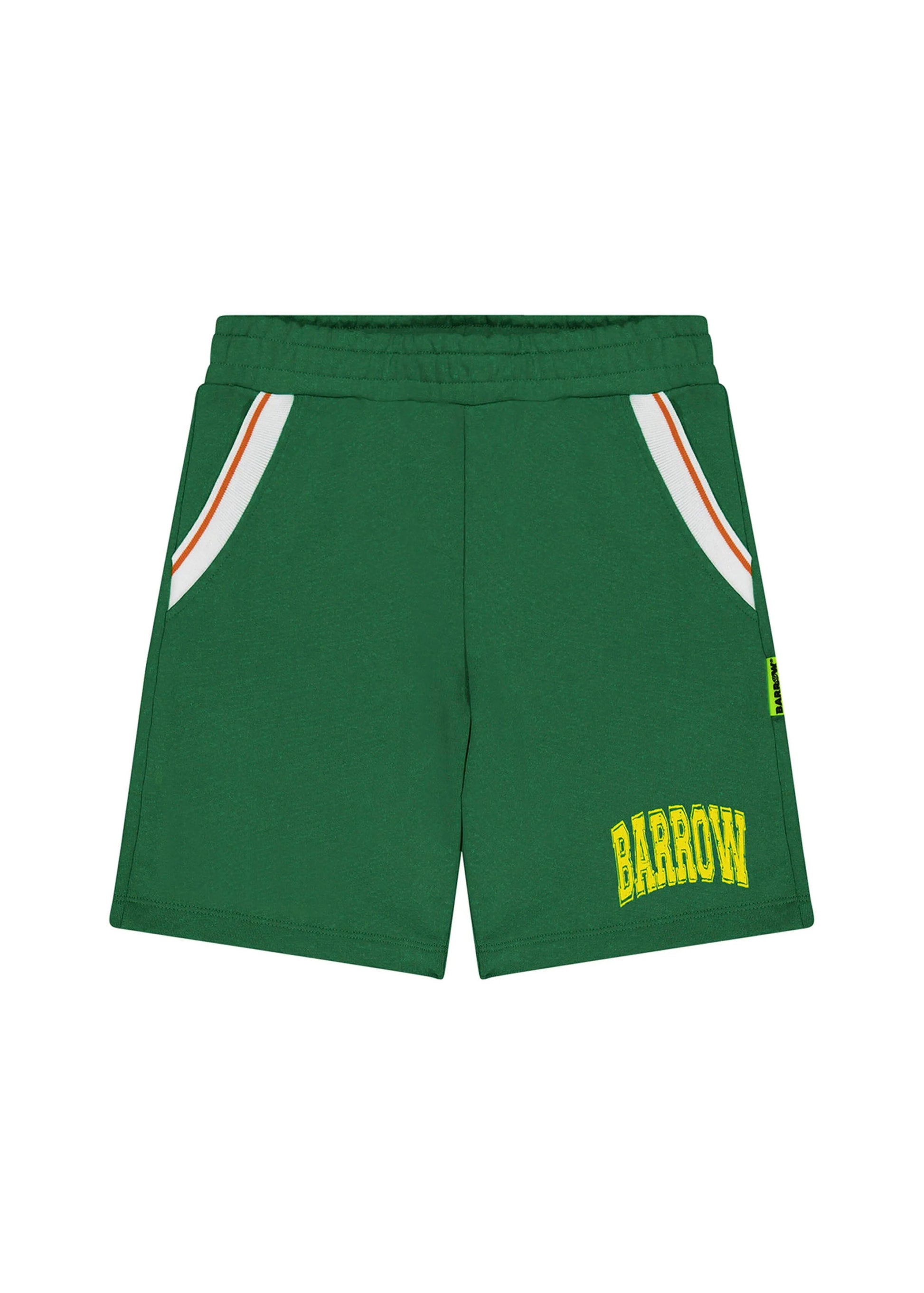 Barrow Kids Bermuda Verde con Logo per Bambini