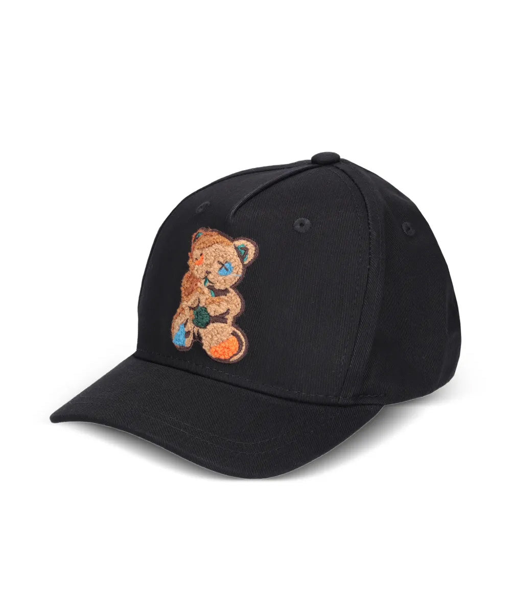 Barrow Kids Cappello Nero con Ricamo Teddy Unisex