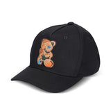 Barrow Kids Cappello Nero con Ricamo Teddy Unisex