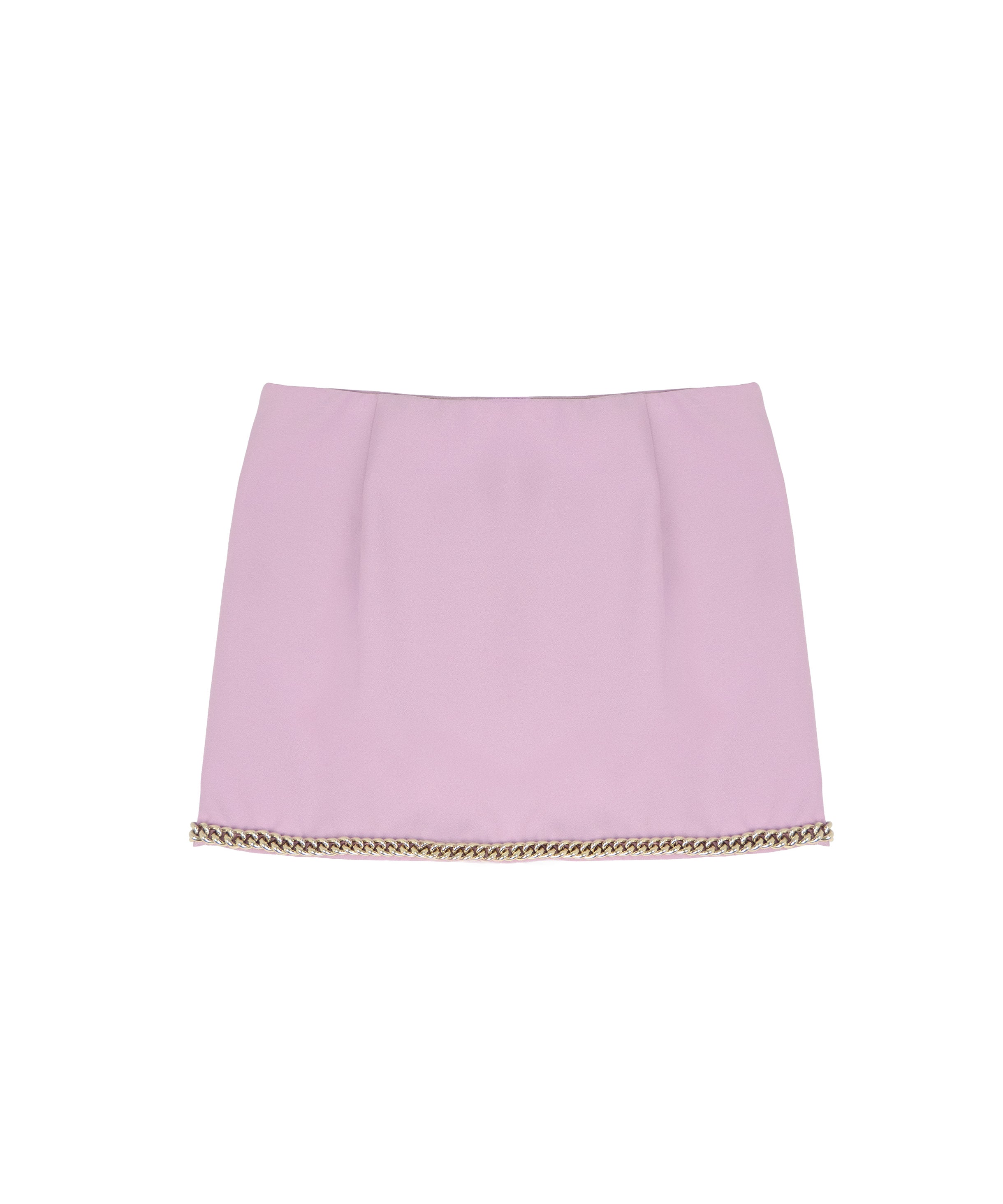 Patrizia Pepe Kids Gonna Lilla con Catena Oro per Bambine