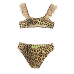 4Giveness Costume Bikini a Fascia Leo Soul per Bambine