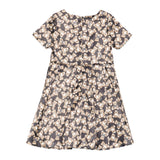 Moschino Kids Abito Nero con Teddy Allover per Bambine