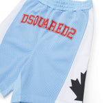 Dsquared2 Kids Bermuda Basket Canadian Leaf (dettaglio)