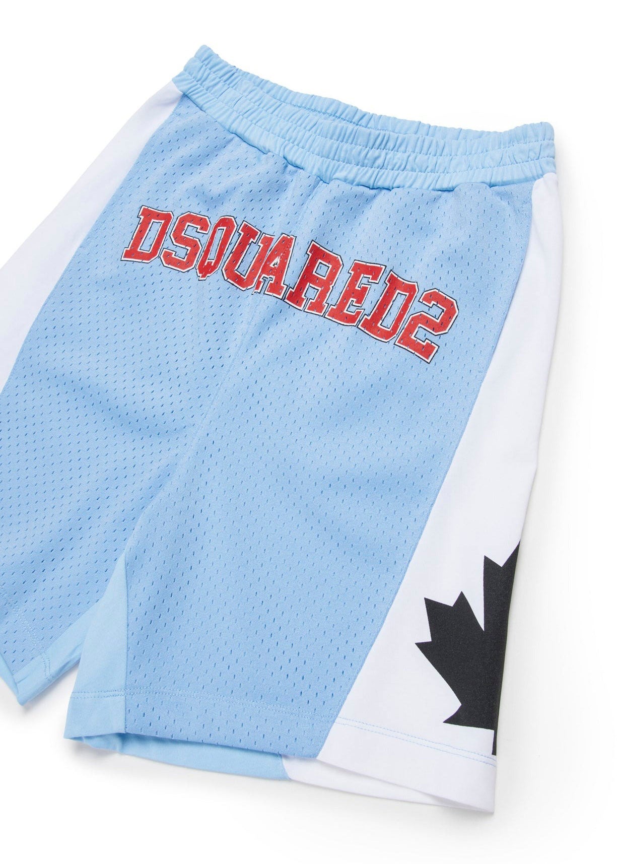 Dsquared2 Kids Bermuda Basket Canadian Leaf (dettaglio)