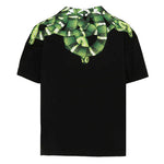 Marcelo Burlon County of Milan Kids T-Shirt Nero con Stampa Serpente per Bambini
