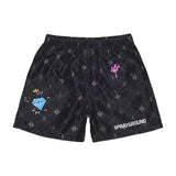 Sprayground Kids Costume All-Over Nero Fantasia per Bambini