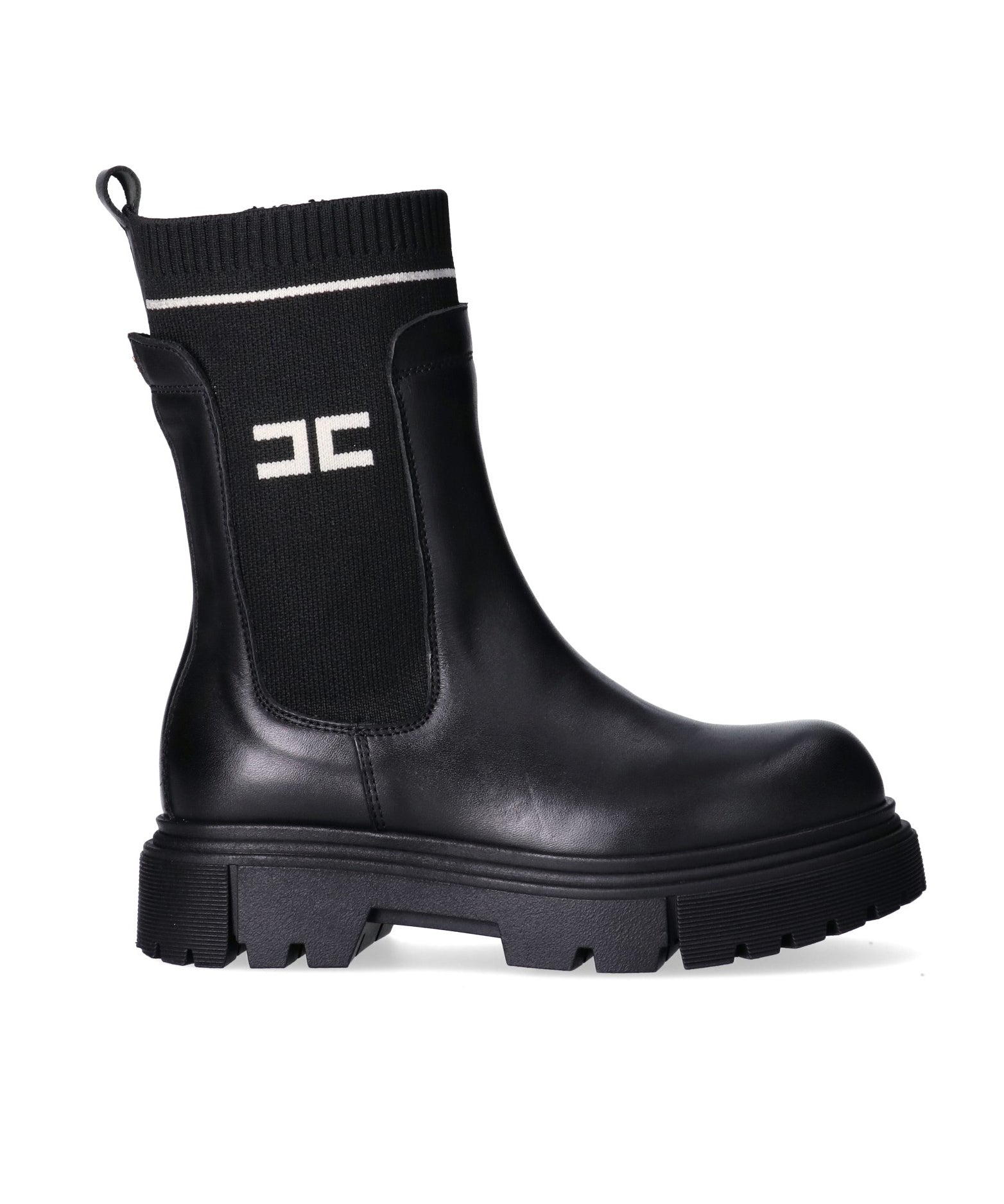 Elisabetta Franchi Kids Tronchetto Nero per Bambine