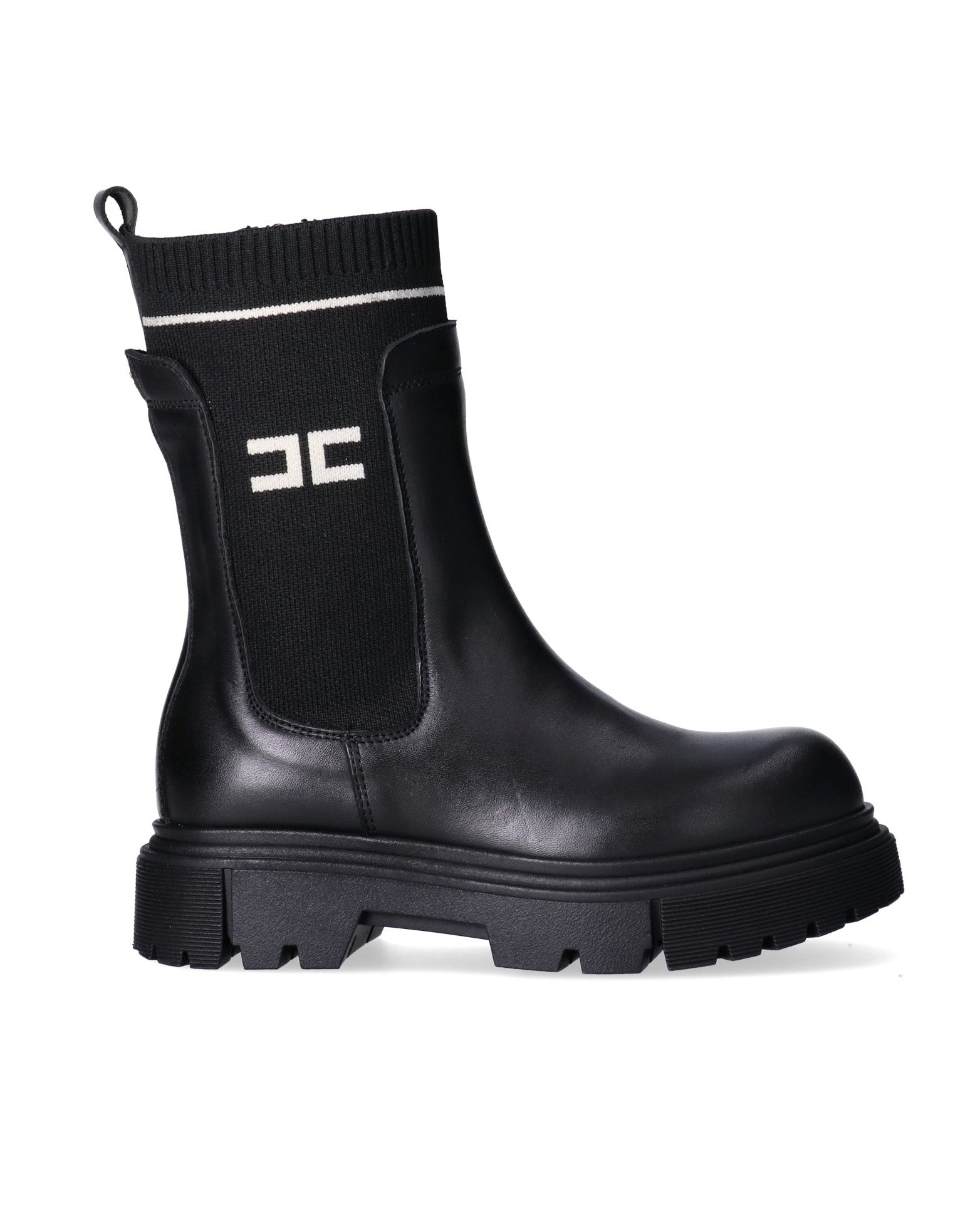 Elisabetta Franchi Kids Tronchetto Nero per Bambine
