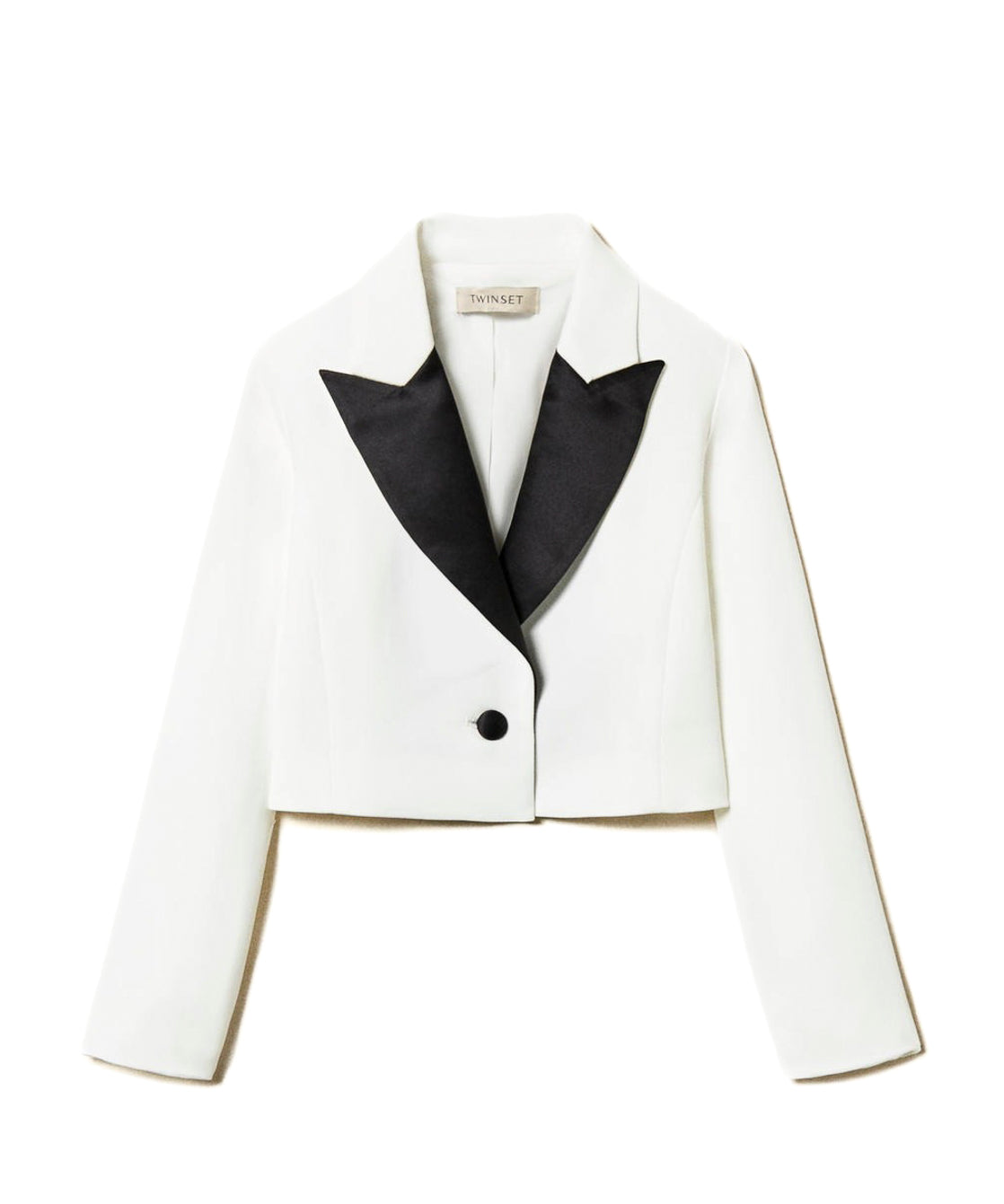 Twinset Kids Giacca Spencer Bianca/Nera per Bambine