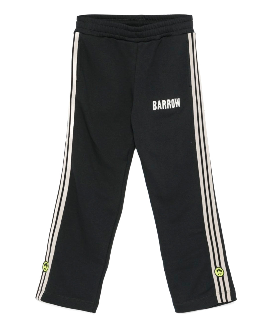Barrow Kids Pantaloni Tuta Piombo con Logo
