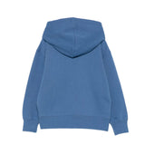 Palm Angels Kids Felpa Bluette con Logo Teddy per Bambini