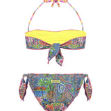 4Giveness Kids Costume Fascia Fantasia Denim Mexican per Bambine