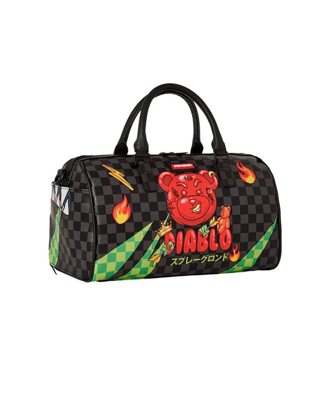 Sprayground Kids Borsa Wtf Diablo Mini Duffle Nera