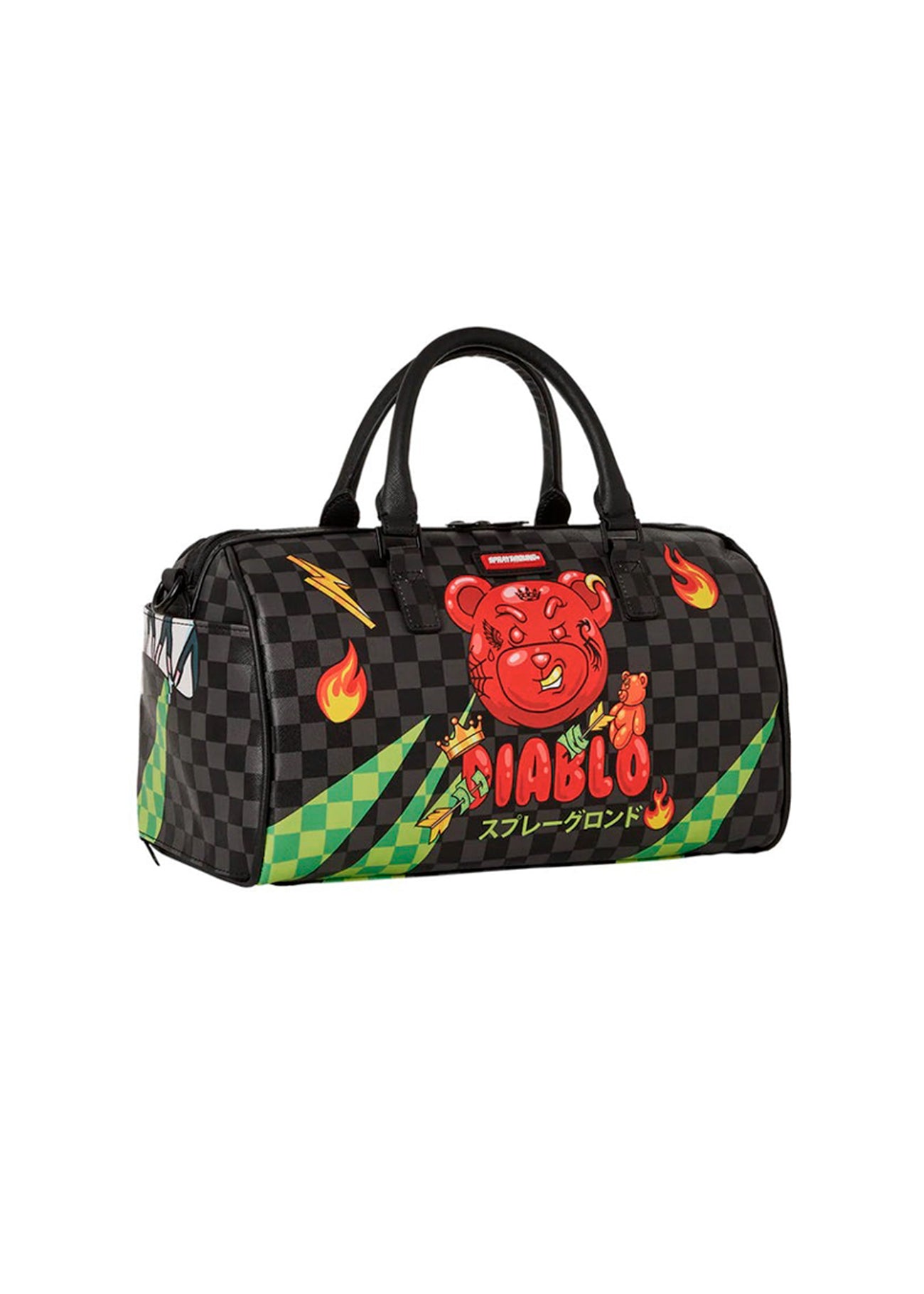 Sprayground Kids Borsa Wtf Diablo Mini Duffle Nera