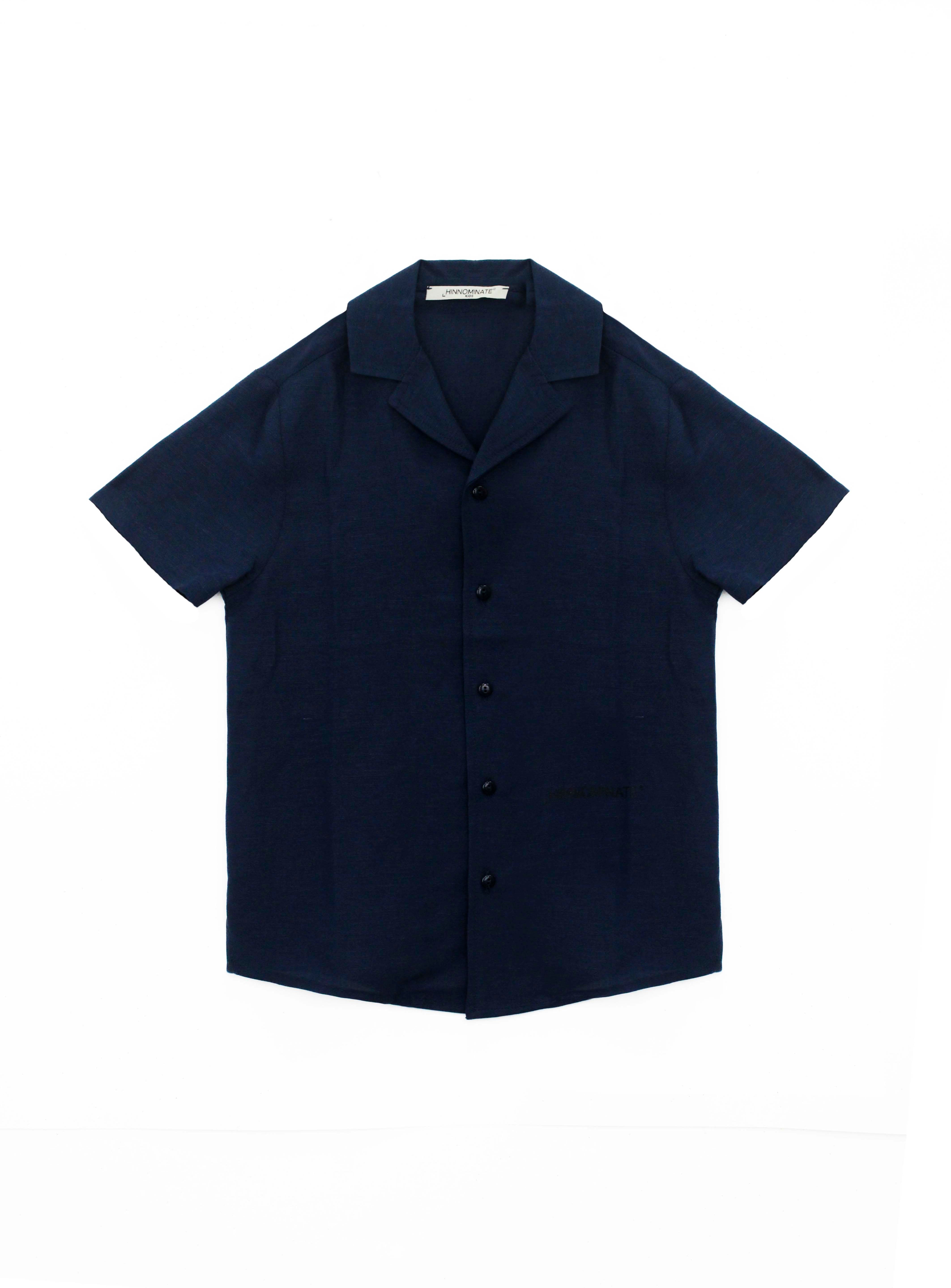 Hinnominate Kids Camicia Blu con Logo