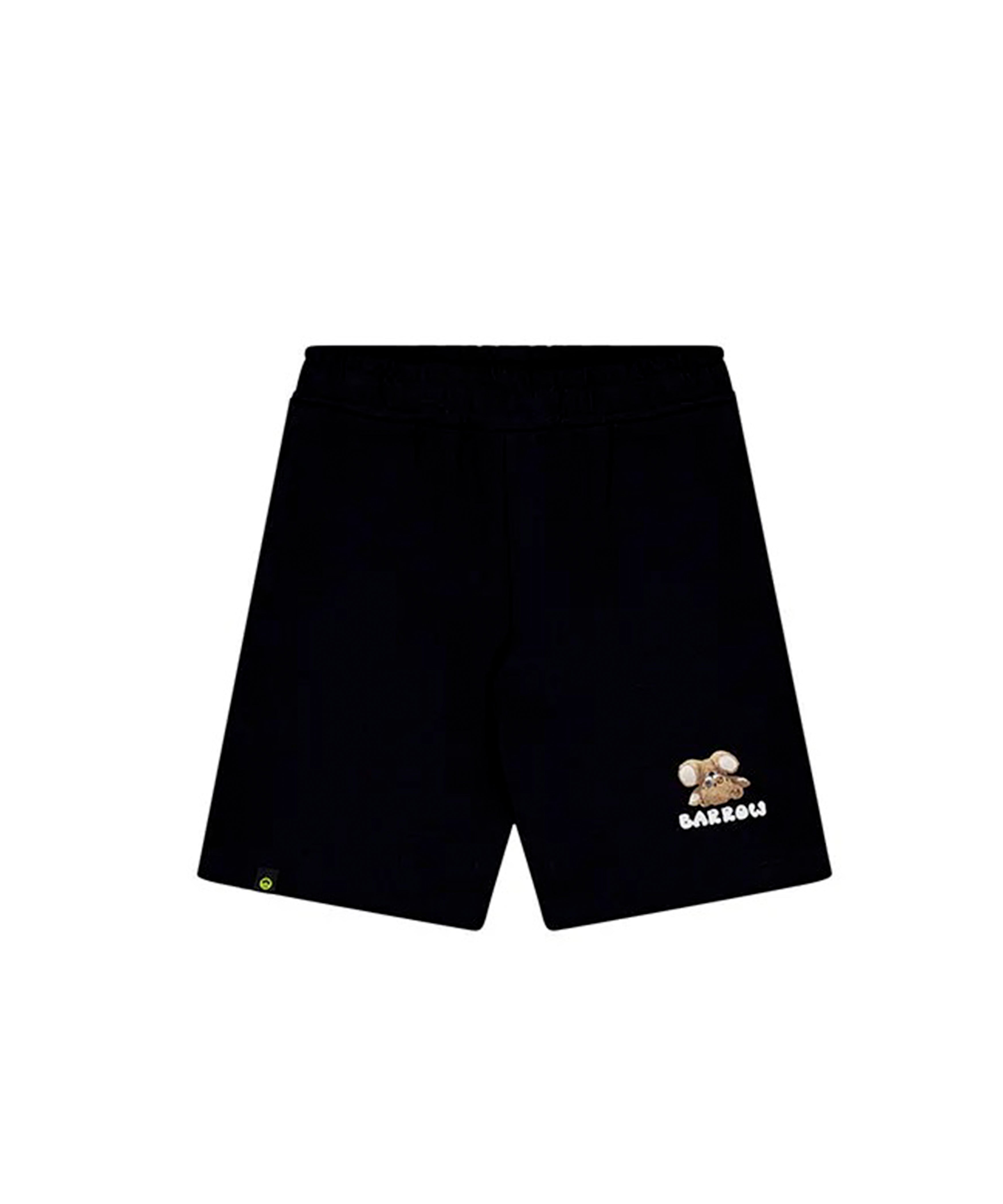 Barrow Kids Bermuda Neri con Stampa per Bambini
