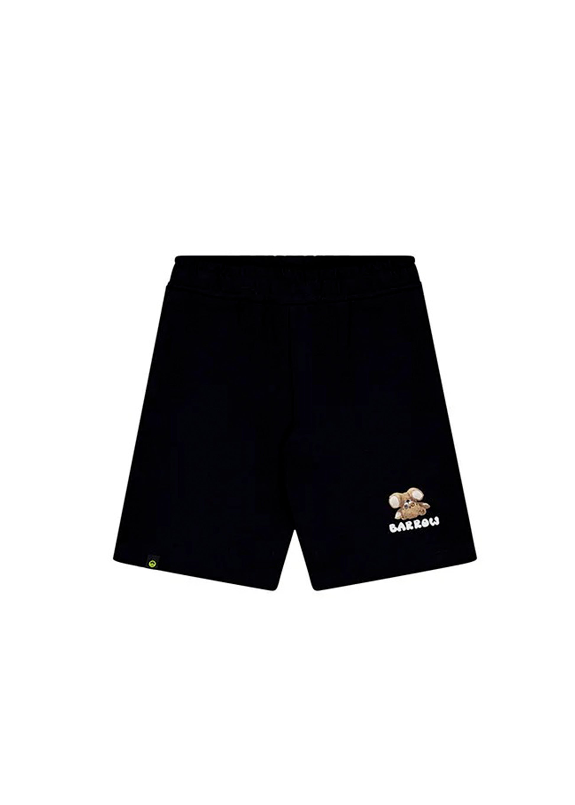 Barrow Kids Bermuda Neri con Stampa per Bambini