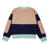 Dsquared2 Kids Maglione Blu Fantasia per Bambini