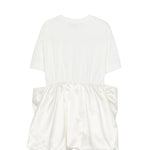 Pinko Kids Abito Panna con Maxi Fiocco per Bambine