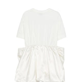 Pinko Kids Abito Panna con Maxi Fiocco per Bambine