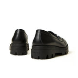 Twinset Kids Mocassino Nero per Bambine (retro)