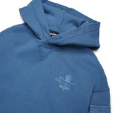 Dsquared2 Kids Felpa con Cappuccio lavagna con Maple Leaf per Bambini