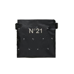 N°21 Kids Borsa Nera All Over Palms per Bambine