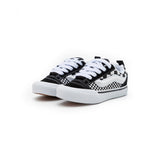 Vans Kids Knu Skool Checker Nero/Bianco per Bambini