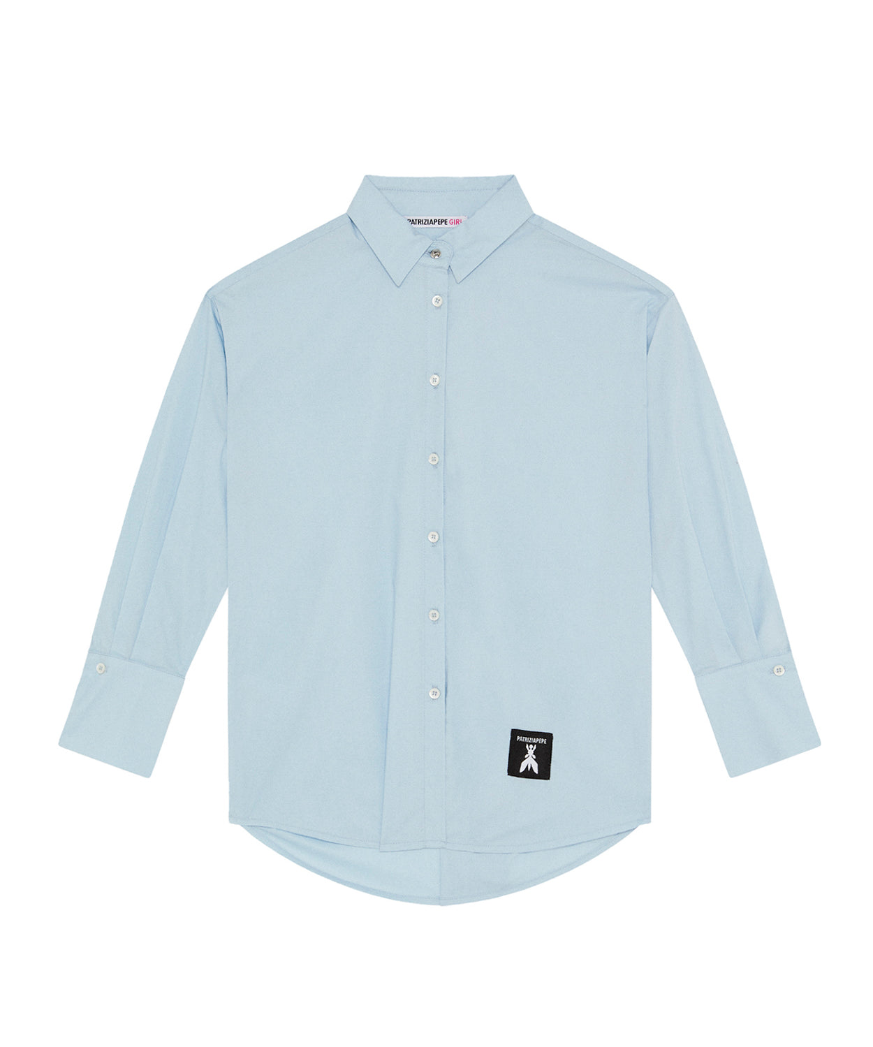Patrizia Pepe Camicia Celeste per Bambine