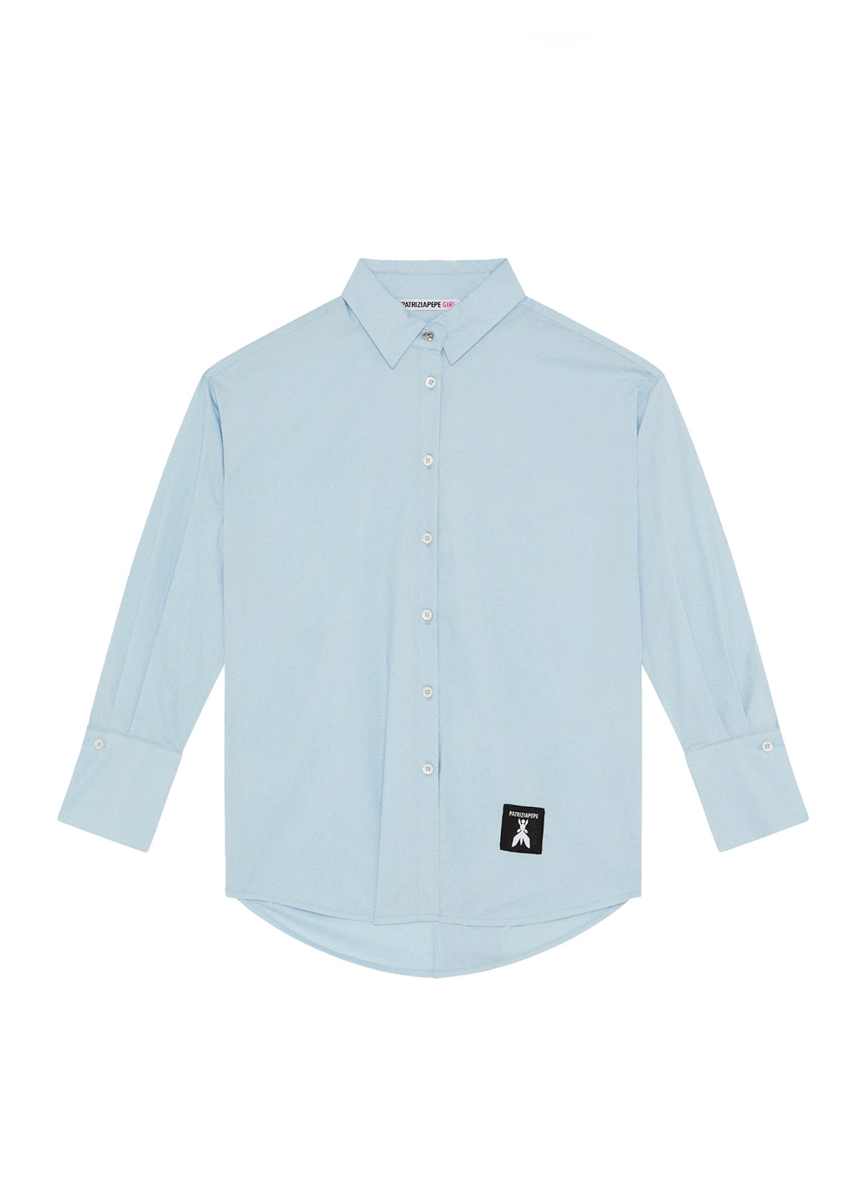 Patrizia Pepe Camicia Celeste per Bambine